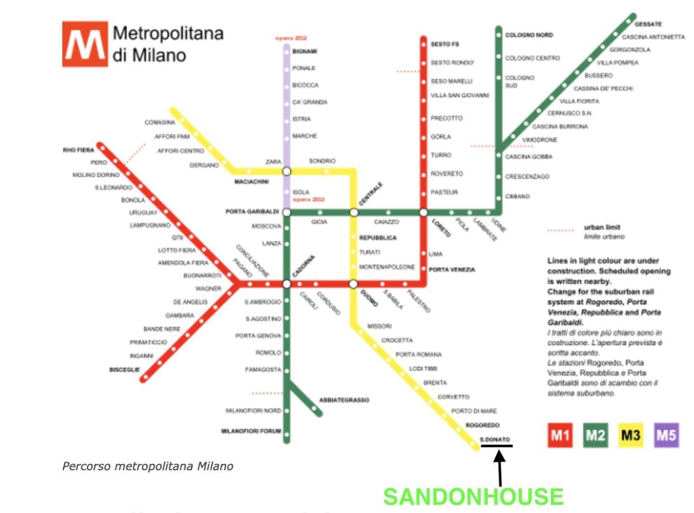 Sandonhouse Milano San Donato Milanese Exteriör bild